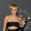 Miley Cyrus lors de la cérémonie des MTV Video Music Awards à Inglewood. Le 24 août 2014.