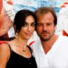 Stéphane Henon et sa femme Isabelle - Avant-première du film "Fiston" lors du 11e festival "Les Hérault du cinéma et de la télé 2014" au Cap d'Agde, le 28 juin 2014.