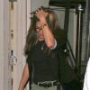 Exclusif - Jennifer Aniston à la sortie du restaurant "Red O" à West Hollywood, le 10 octobre 2014.