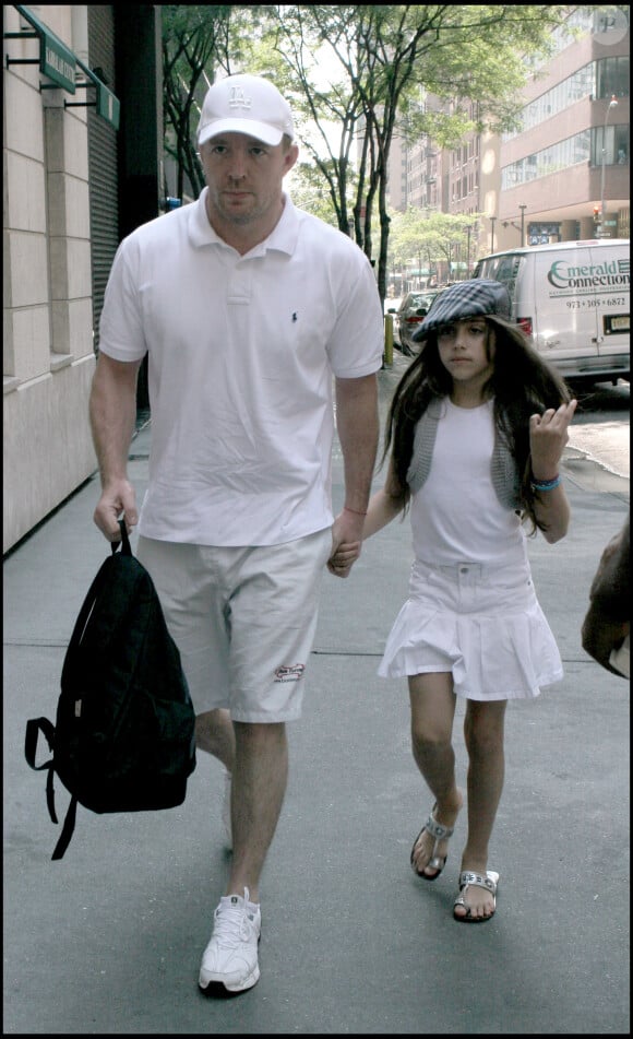 Lourdes Leon et Guy Ritchie à New York, le 1er juillet 2006. 