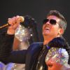 Robin Thicke sur la scène des MTV European Music Awards (EMA) 2013 au Ziggo Dome à Amsterdam, le 10 novembre 2013.