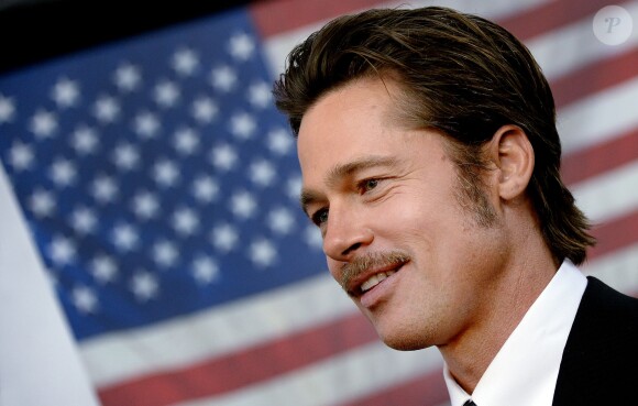 Brad Pitt à l'avant-première de "Fury" au Newseum à Washington, le 15 octobre 2014
