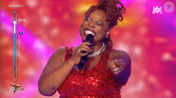 Tanya Michelle - Quatrième prime de "Rising Star" sur M6. Jeudi 16 octobre 2014.