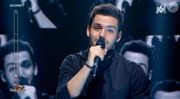 Alex Copler - Quatrième prime de "Rising Star" sur M6. Jeudi 16 octobre 2014.
