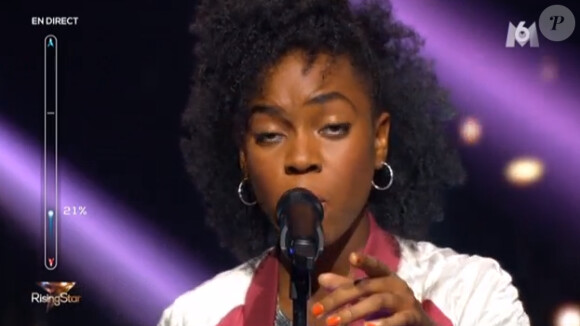 Inaya - Quatrième prime de "Rising Star" sur M6. Jeudi 16 octobre 2014.