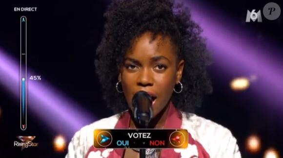 Inaya - Quatrième prime de "Rising Star" sur M6. Jeudi 16 octobre 2014.