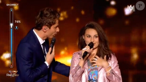 Mélina - Quatrième prime de "Rising Star" sur M6. Jeudi 16 octobre 2014.