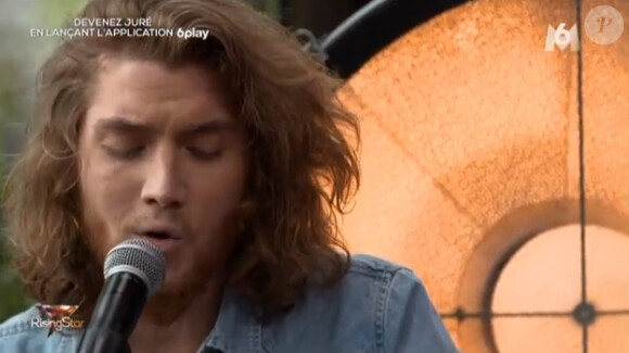 William Matter - Quatrième prime de "Rising Star" sur M6. Jeudi 16 octobre 2014.