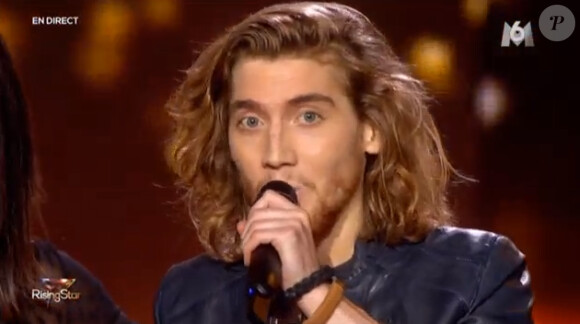 William Matter - Quatrième prime de "Rising Star" sur M6. Jeudi 16 octobre 2014.