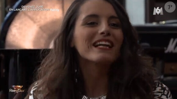 Emma Beatson - Quatrième prime de "Rising Star" sur M6. Jeudi 16 octobre 2014.