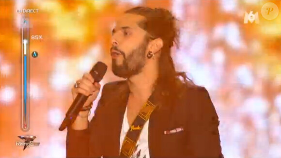 Gael Lopes - Quatrième prime de "Rising Star" sur M6. Jeudi 16 octobre 2014.