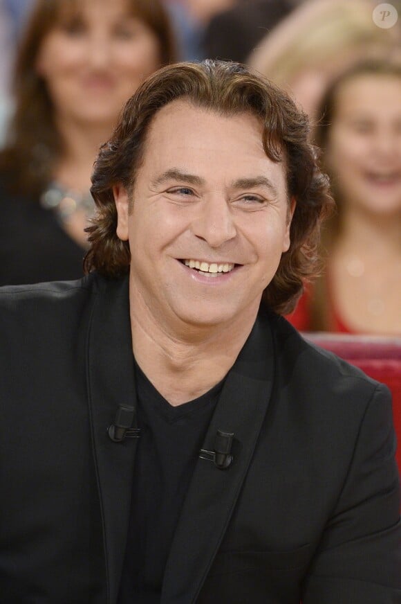 Roberto Alagna - Enregistrement de l'émission "Vivement dimanche" à Paris le 15 octobre 2014. L'émission sera diffusée le 19 octobre.