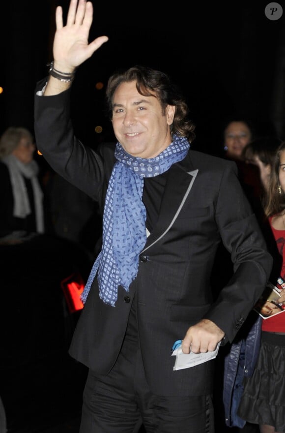 Exclusif - Roberto Alagna - Arrivée des people à l'enregistrement de l'émission "Vivement dimanche" à Paris le 15 octobre 2014.