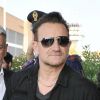 Le chanteur Bono et sa femme Ali Hewson arrivent à Venise, le 27 septembre 2014 pour assister au mariage de George Clooney et Amal Alamuddin. 