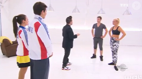 Brian Joubert et Katrina Patchett - Quatrième prime de "Danse avec les stars 5" sur TF1. Samedi 18 octobre 2014.