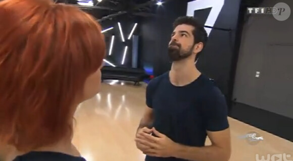 Miguel-Angel Munoz et Fauve Hautot - Quatrième prime de "Danse avec les stars 5" sur TF1. Samedi 18 octobre 2014.