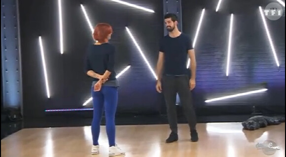 Miguel-Angel Munoz et Fauve Hautot - Quatrième prime de "Danse avec les stars 5" sur TF1. Samedi 18 octobre 2014.