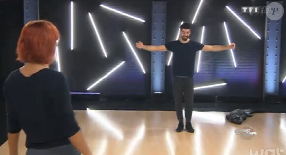 Miguel-Angel Munoz et Fauve Hautot - Quatrième prime de "Danse avec les stars 5" sur TF1. Samedi 18 octobre 2014.
