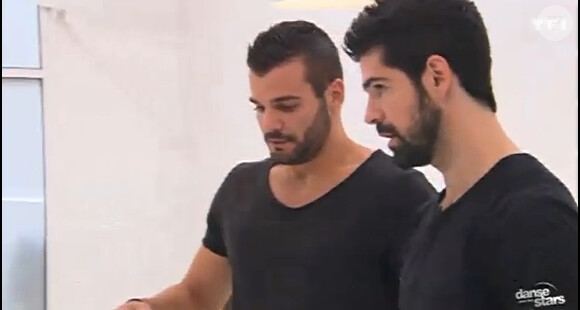 Miguel-Angel Munoz et Fauve Hautot - Quatrième prime de "Danse avec les stars 5" sur TF1. Samedi 18 octobre 2014.