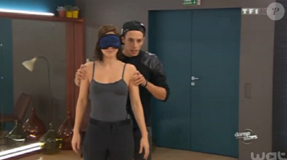 Nathalie Péchalat et Grégoire Lyonnet - Quatrième prime de "Danse avec les stars 5" sur TF1. Samedi 18 octobre 2014.