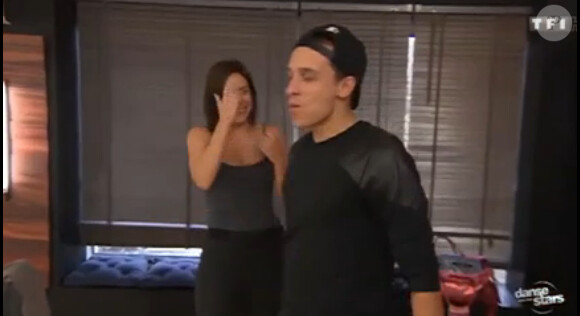 Nathalie Péchalat et Grégoire Lyonnet - Quatrième prime de "Danse avec les stars 5" sur TF1. Samedi 18 octobre 2014.