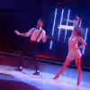 Rayane Bensetti et Denitsa Ikonomova - Quatrième prime de "Danse avec les stars 5" sur TF1. Samedi 18 octobre 2014.