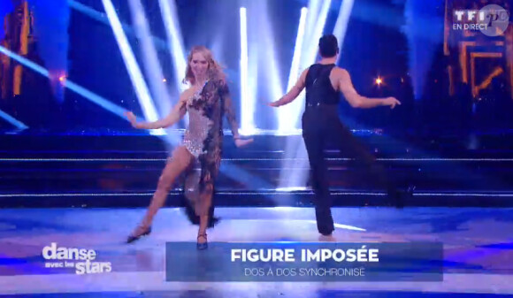 Tonya Kinzinger et Maxime Dereymez - Quatrième prime de "Danse avec les stars 5" sur TF1. Samedi 18 octobre 2014.