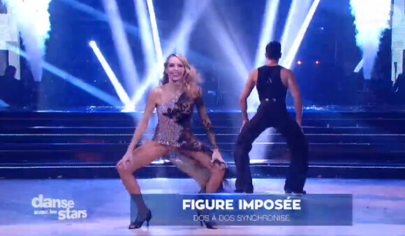 Tonya Kinzinger et Maxime Dereymez - Quatrième prime de "Danse avec les stars 5" sur TF1. Samedi 18 octobre 2014.