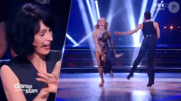 Tonya Kinzinger et Maxime Dereymez - Quatrième prime de "Danse avec les stars 5" sur TF1. Samedi 18 octobre 2014.