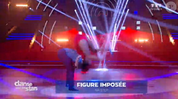 Corneille et Candice Pascal - Quatrième prime de "Danse avec les stars 5" sur TF1. Samedi 18 octobre 2014.
