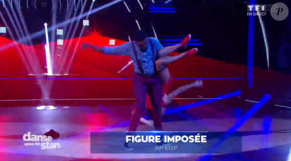 Corneille et Candice Pascal - Quatrième prime de "Danse avec les stars 5" sur TF1. Samedi 18 octobre 2014.