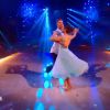 Joyce Jonathan et Julien Brugel - Quatrième prime de "Danse avec les stars 5" sur TF1. Samedi 18 octobre 2014.