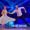 Joyce Jonathan et Julien Brugel - Quatrième prime de "Danse avec les stars 5" sur TF1. Samedi 18 octobre 2014.