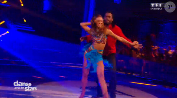 Anthony Kavanagh et Silvia Notargiacomo - Quatrième prime de "Danse avec les stars 5" sur TF1. Samedi 18 octobre 2014.