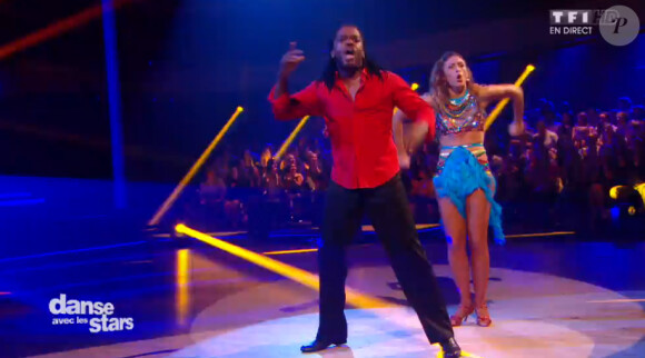 Anthony Kavanagh et Silvia Notargiacomo - Quatrième prime de "Danse avec les stars 5" sur TF1. Samedi 18 octobre 2014.