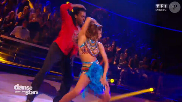 Anthony Kavanagh et Silvia Notargiacomo - Quatrième prime de "Danse avec les stars 5" sur TF1. Samedi 18 octobre 2014.