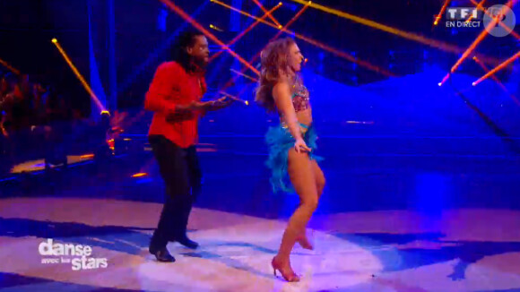 Anthony Kavanagh et Silvia Notargiacomo - Quatrième prime de "Danse avec les stars 5" sur TF1. Samedi 18 octobre 2014.