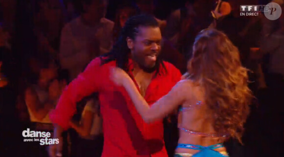 Anthony Kavanagh et Silvia Notargiacomo - Quatrième prime de "Danse avec les stars 5" sur TF1. Samedi 18 octobre 2014.