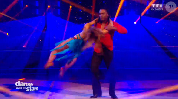 Anthony Kavanagh et Silvia Notargiacomo - Quatrième prime de "Danse avec les stars 5" sur TF1. Samedi 18 octobre 2014.