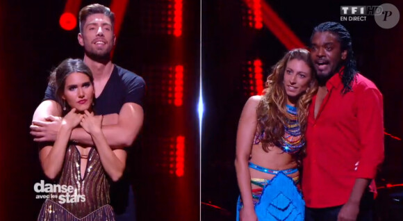 Joyce Jonathan est éliminée - Quatrième prime de "Danse avec les stars 5" sur TF1. Samedi 18 octobre 2014.