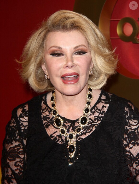 Joan Rivers à la soirée "5th Annual QVC Red Carpet Style" à Beverly Hills, le 28 février 2014