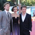 Sam Claflin, Lily Collins, Christian Ditter - Première du film "Love Rosie" lors du festival du film de Rome 19 octobre 2014.