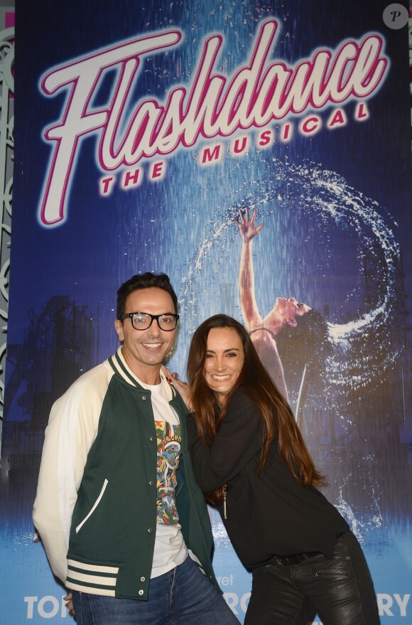 Kamel Oualià la générale de la comédie musicale "Flashdance" au théâtre du gymnase à Paris, le 20 octobre 2014