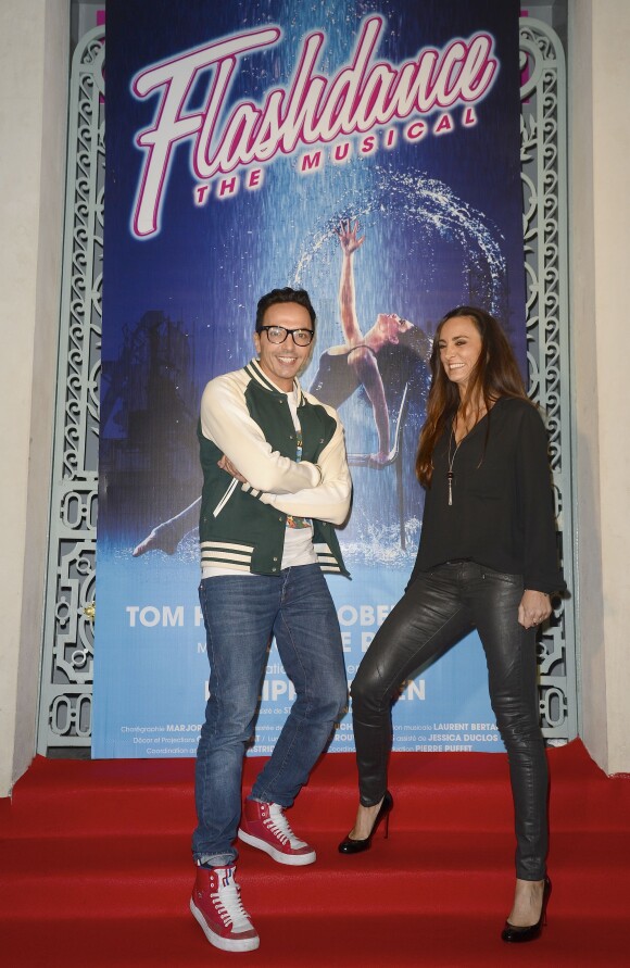 Kamel Ouali à la générale de la comédie musicale "Flashdance" au théâtre du gymnase à Paris, le 20 octobre 2014