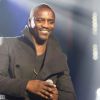 Akon en pleine performance lors des Trace Urban Music Awards 2014 au Casino de Paris. Le 22 octobre 2014.