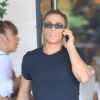 EXCLU - Jean-Claude Van Damme à Hollywood, le 16 juillet 2012.