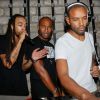 Exclusif - Nathy Boss, DJ Moody Mike, DJ James - Présentation du nouveau clip de JoeyStarr et Nathy Boss, premier extrait de l'album "Carribean Dandy" au Faust à Paris le 23 octobre 2014.