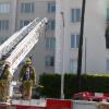 Un incendie a ravagé l'appartement d'Ashley Greene dans West Hollywood, à Los Angeles, le 22 mars 2012. 
