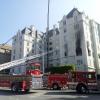 Un incendie a ravagé l'appartement d'Ashley Greene dans West Hollywood, à Los Angeles, le 22 mars 2012. Le feu a pris à cause d'une bougie non éteinte restée sur le canapé.