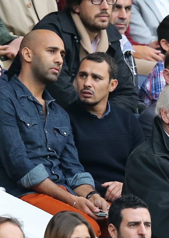 Brahim Asloum, au Parc des Princes, le samedi 25 octobre 2014 pour le match de Ligue 1 PSG-Bordeaux (3-0).